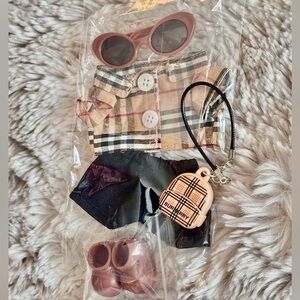 Labubu Clothes and Accessories (Fits most 15cm-17cm size Dolls)- 5pcs BB set